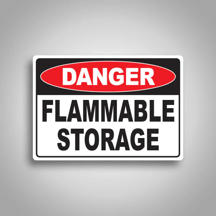 Flammable Storage Signs