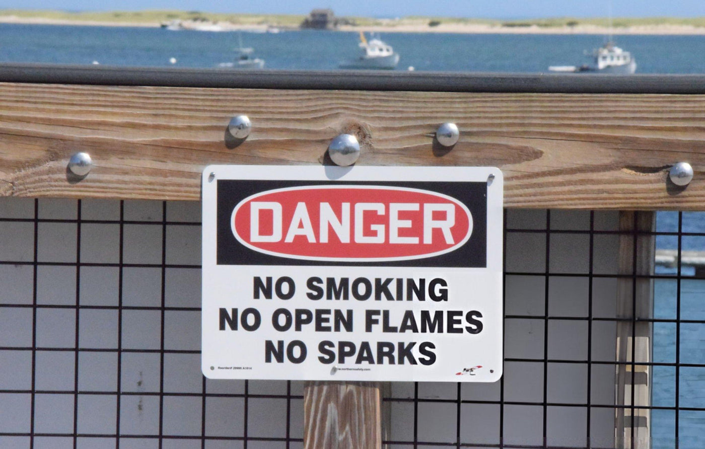 flammable signage