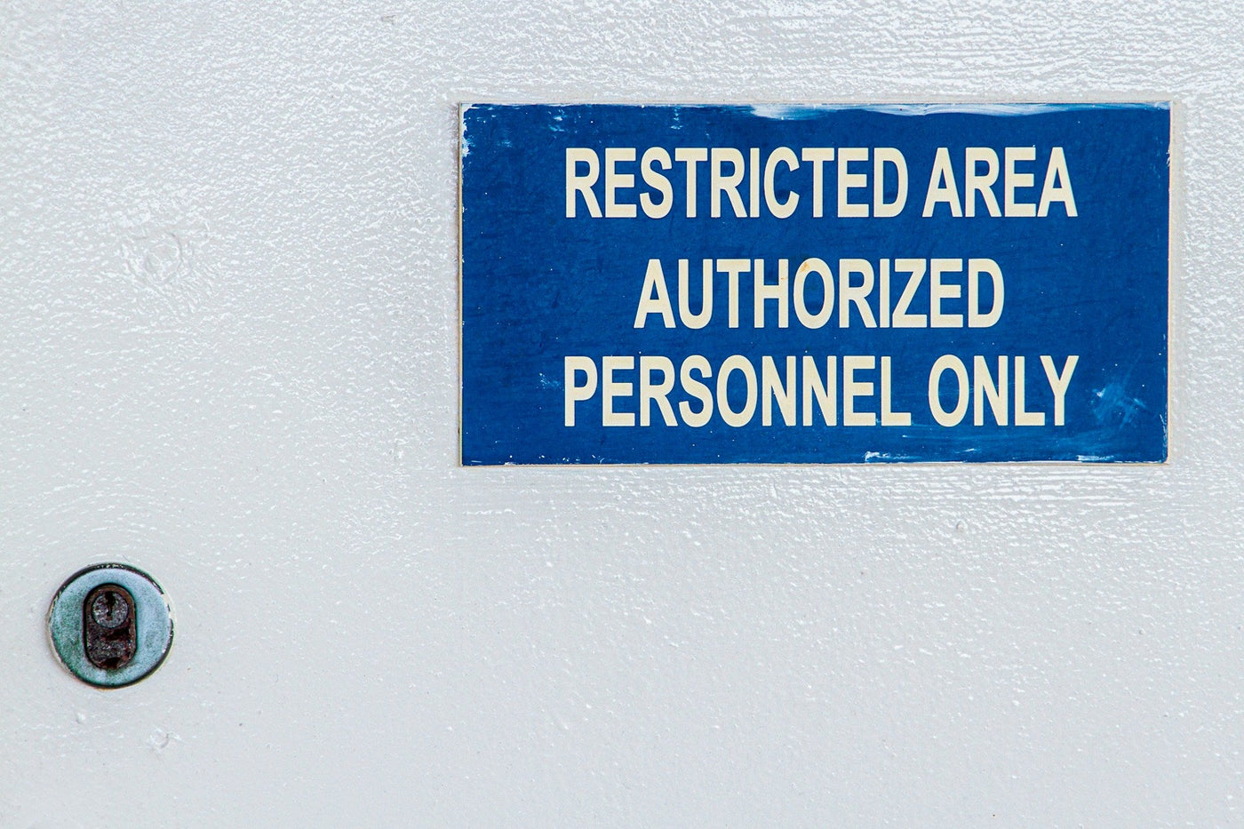 authorize personnel only