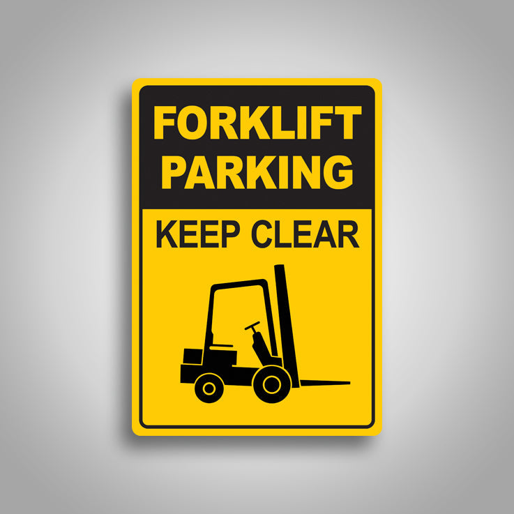 Forklift Parking Sign 1